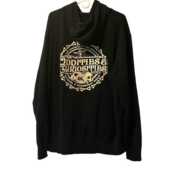 The Oddities‎ And Curiosities Expo Zip Up Hoodie Size XXXL - Picture 1 of 14